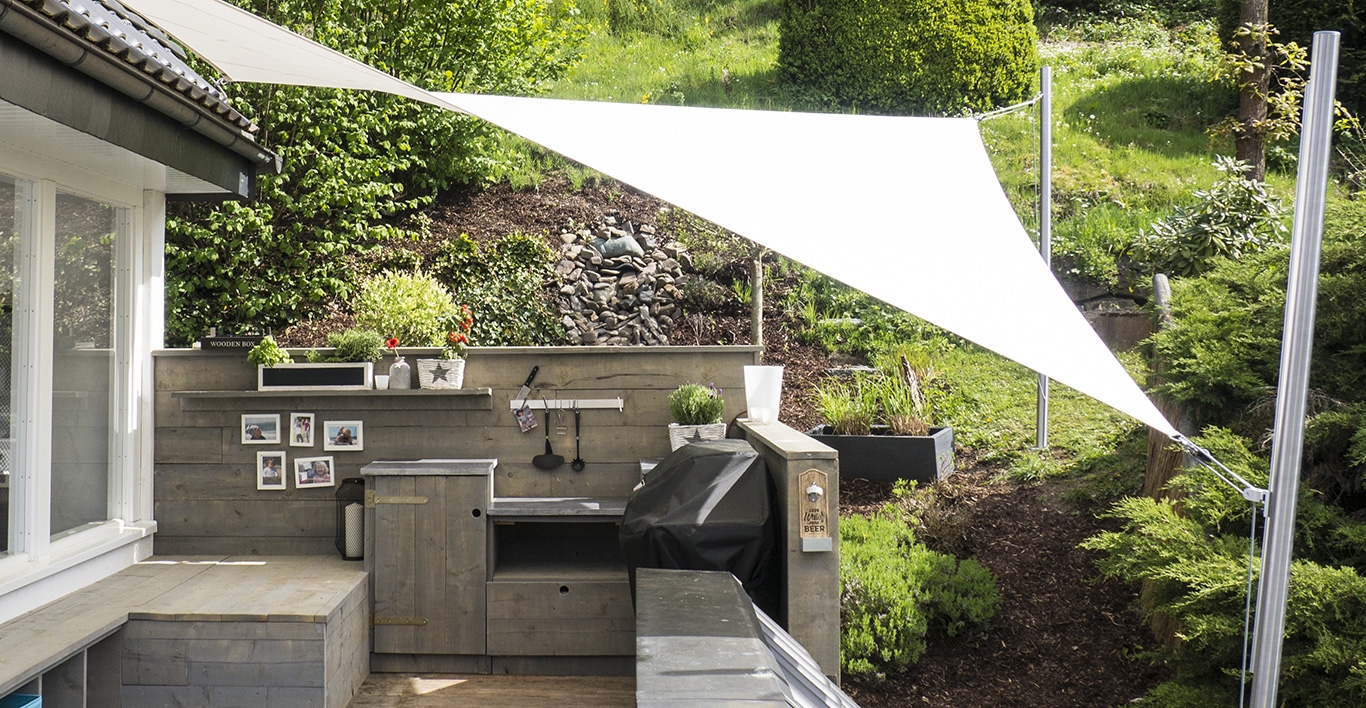 Standardsonnensegel und Shop