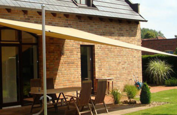 Sonnensegel feststehend