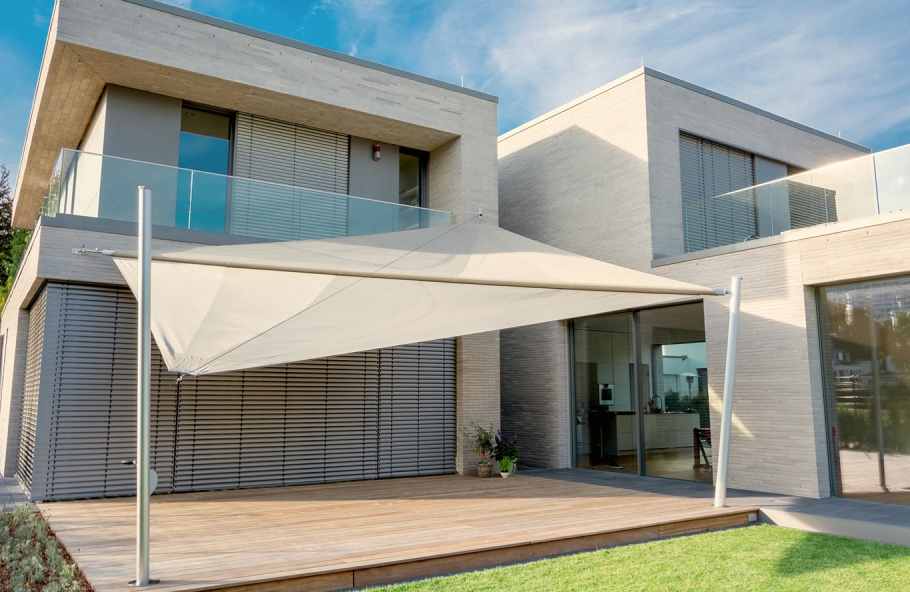 Sonnensegel elektrisch