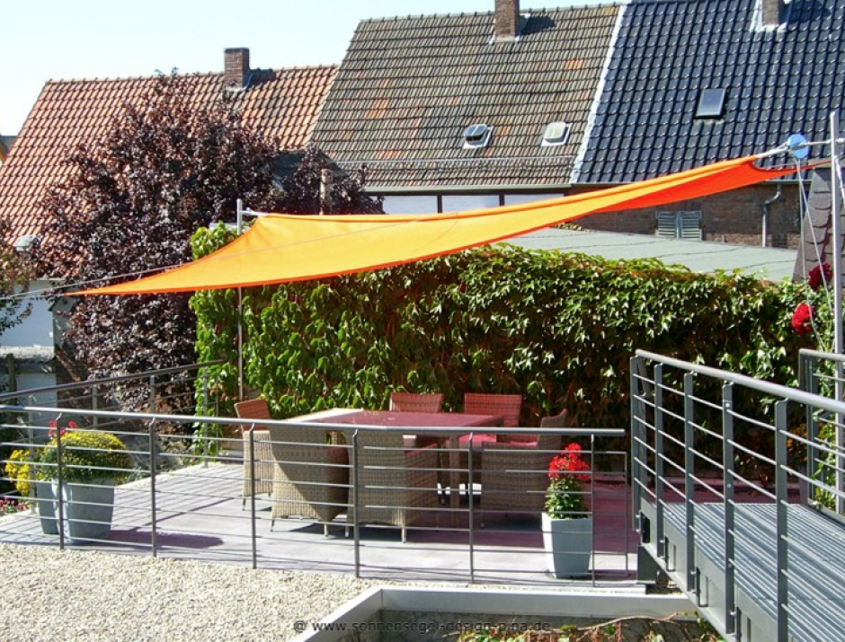 Geseke Sonnensegel Dachterrasse