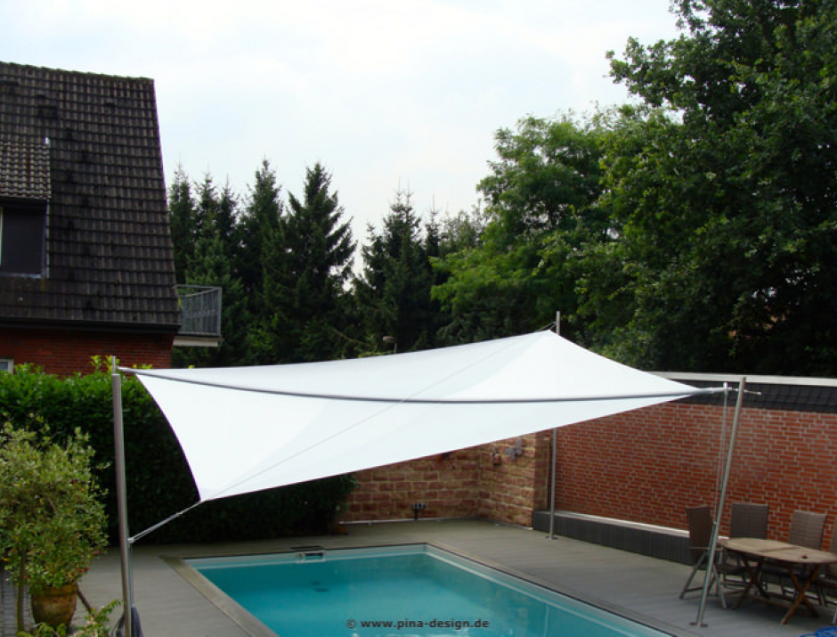 Dülmen Sonnensegel über Pool