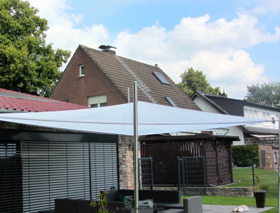 Hamm Sonnensegel über Terrasse