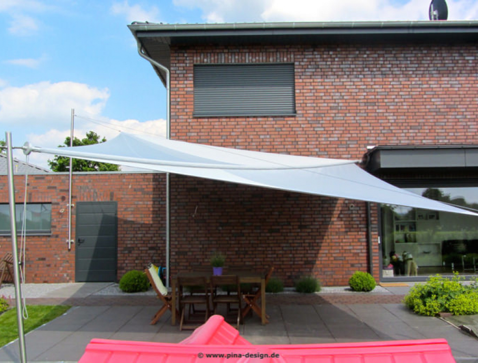 Ibbenbüren Sonnensegel über Hausterrasse