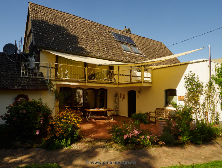 Sonnensegel-Markise in Welver über Terrasse und Balkon 