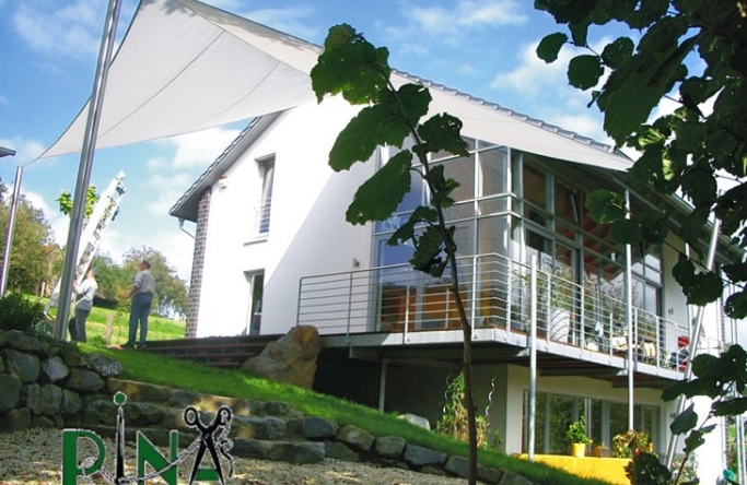 Tecklenburg II. -  Sonnensegel Terrasse 