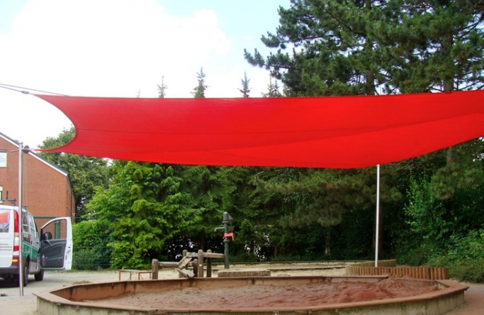 Warendorf Sonnensegel Kindergarten