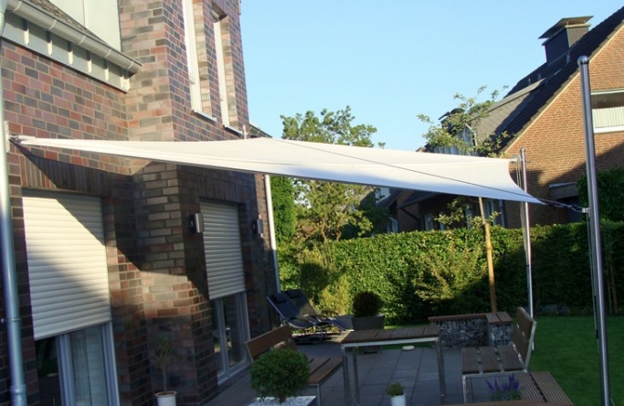 Münster Sonnensegel Terrasse