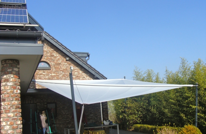 Erkelenz  Sonnensegel Terrasse am Steinhaus