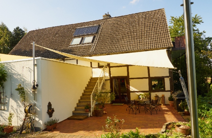 Sonnensegel-Markise in Welver Sonnensegel-Markise in Welver über Terrasse und Balkon
